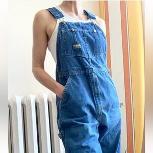 Osh Kosh Union Made Vintage Vestbak Denim Bib Overalls W27